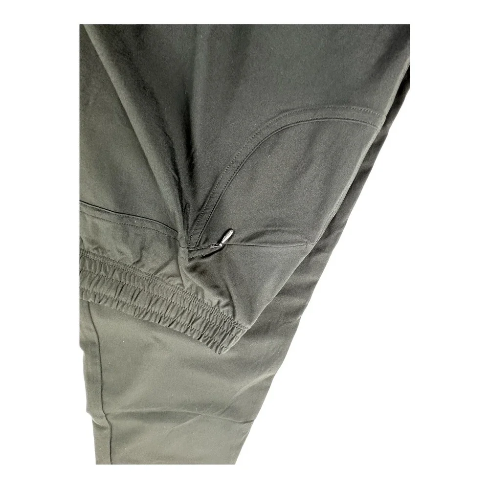 Rhone Black Mens Lightweight Drawstring Performance Pant Track Joggers L